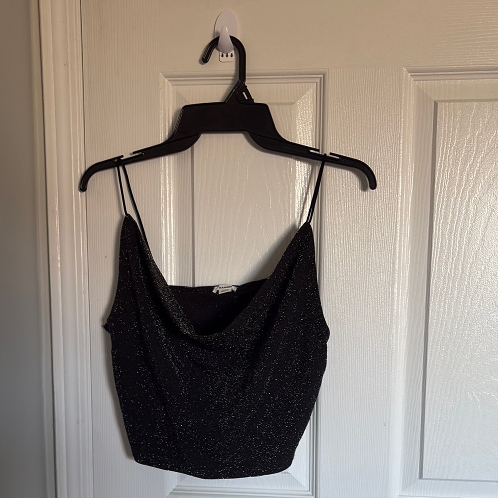 Garage Gray Crop Camisole Top